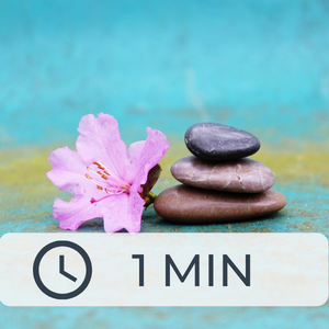 One minute meditation